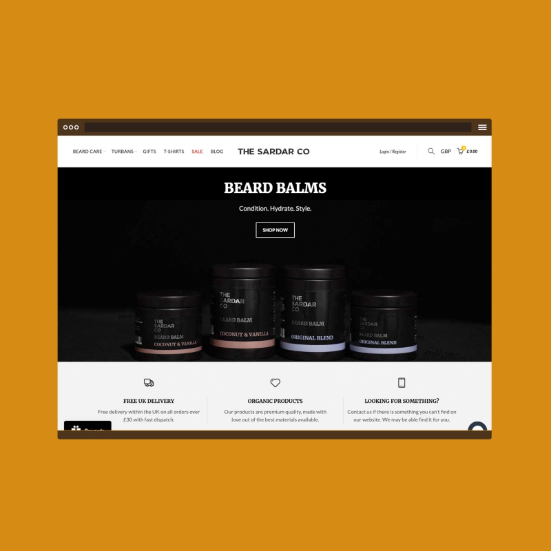 The Sardar Co Web Design